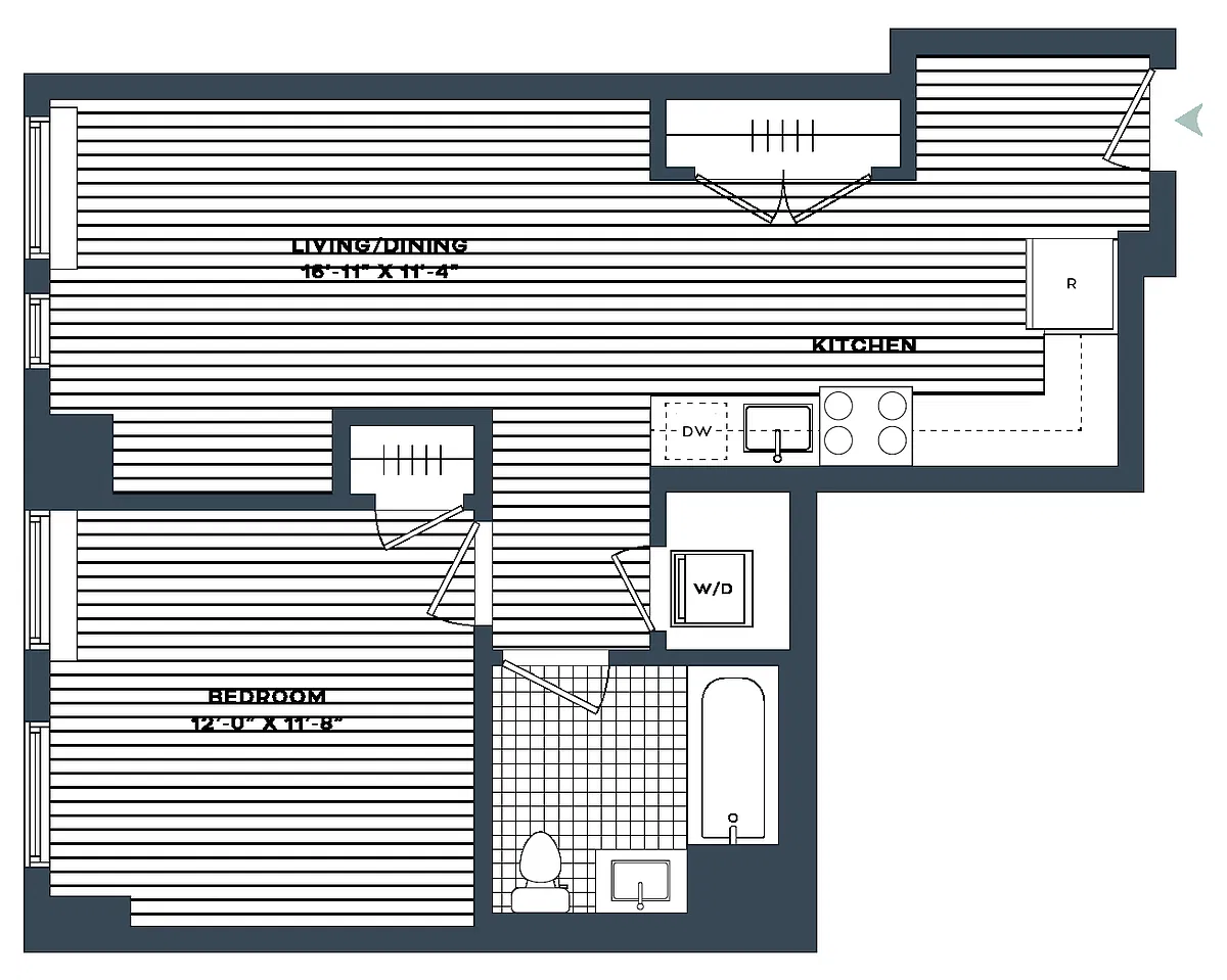 Floor plan A6