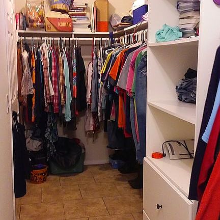 Master closet
