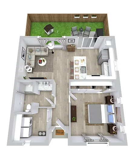 Floor plan The Alcove