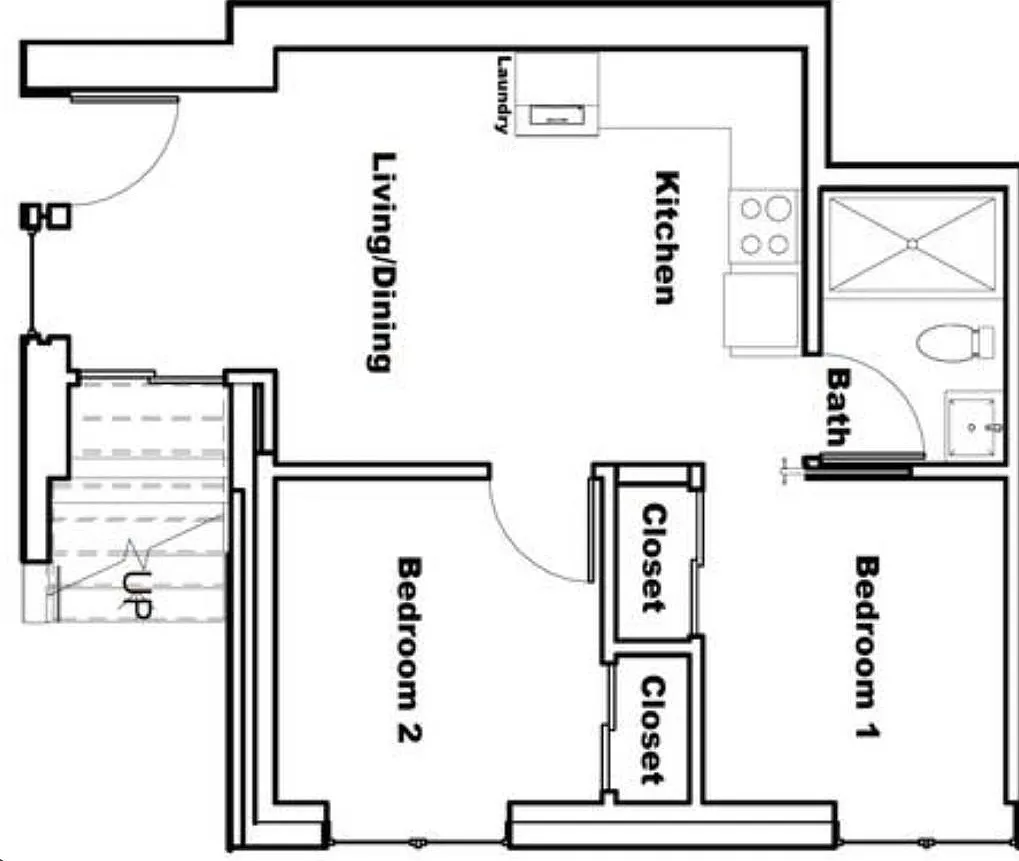 1 bed, 560 sqft, $3,450 — Photo 4