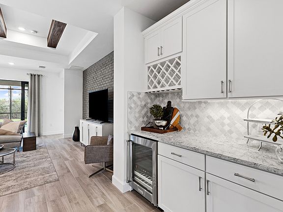 Optional entertainment package, perfect for additional storage and entertaining