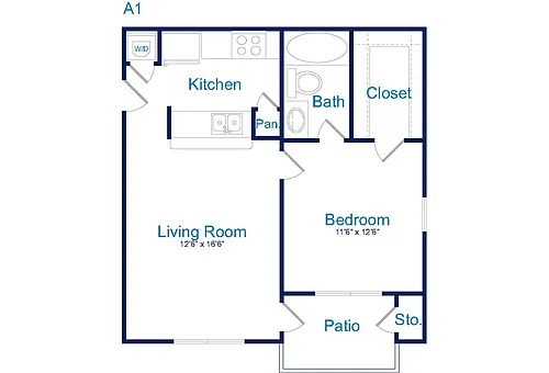Floor plan A1