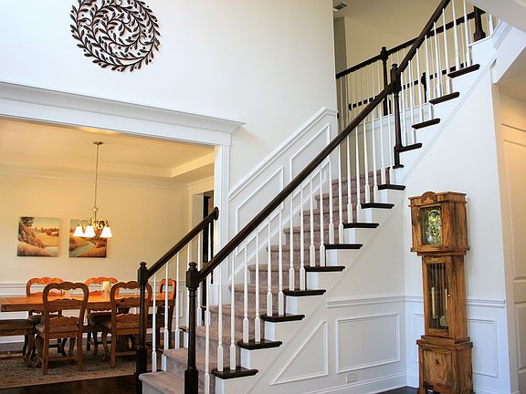 Stairway from front entrance