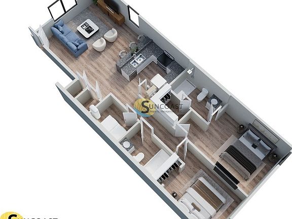 2nd image of 5669 George Ct #201
