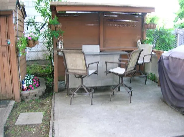 Back patio