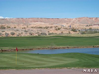 View of golf course from backyard