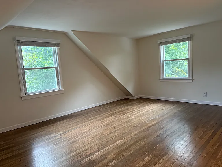 Master bedroom, includes closet and vaulted ceiling