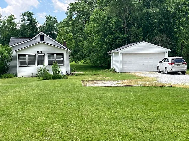 front yard , view from road
