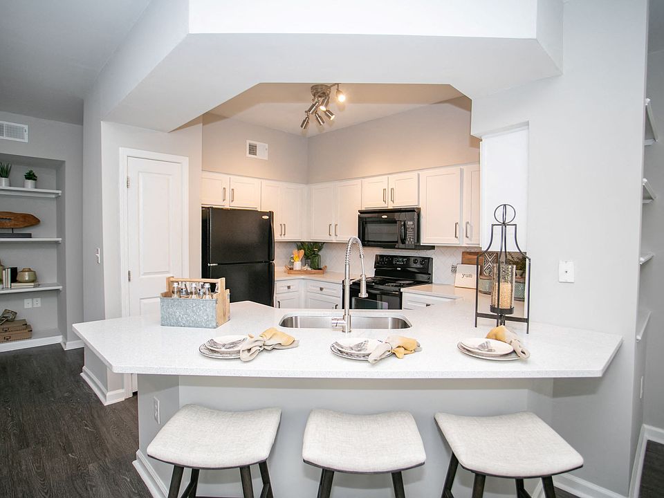 Select Apartments Feature Built-In Shelving
