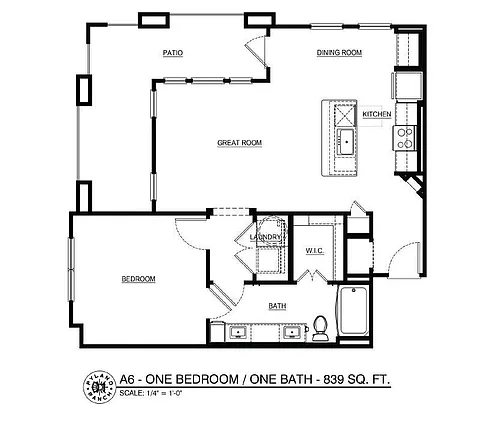 Floor plan A6-S