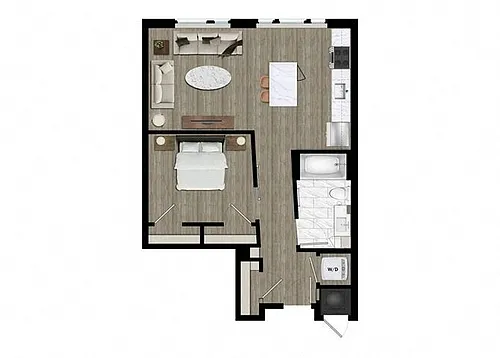 Floor plan Executive Studio (ST-A)