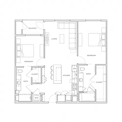 Floor plan B103