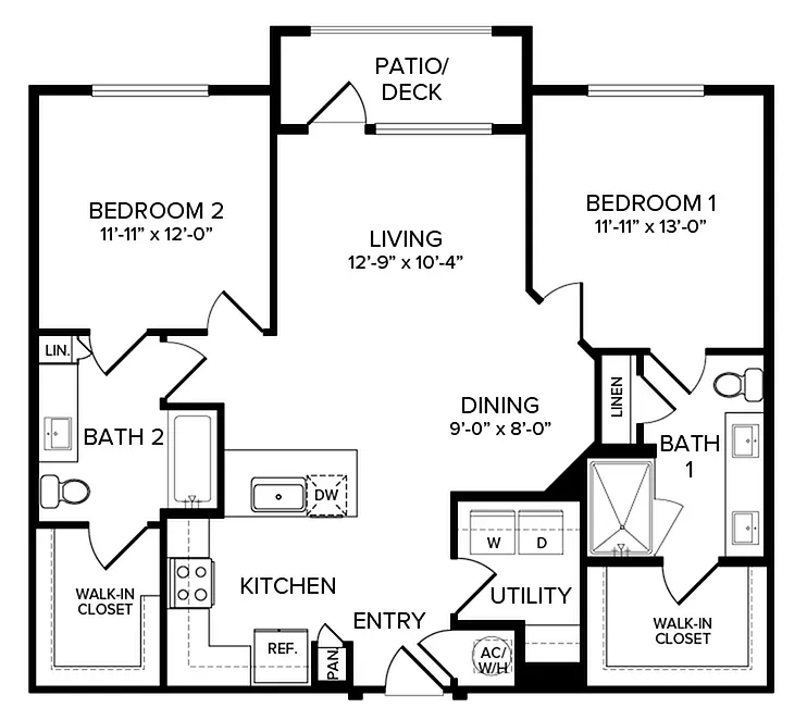 Floor plan B3