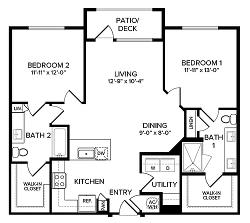 Floor plan B3