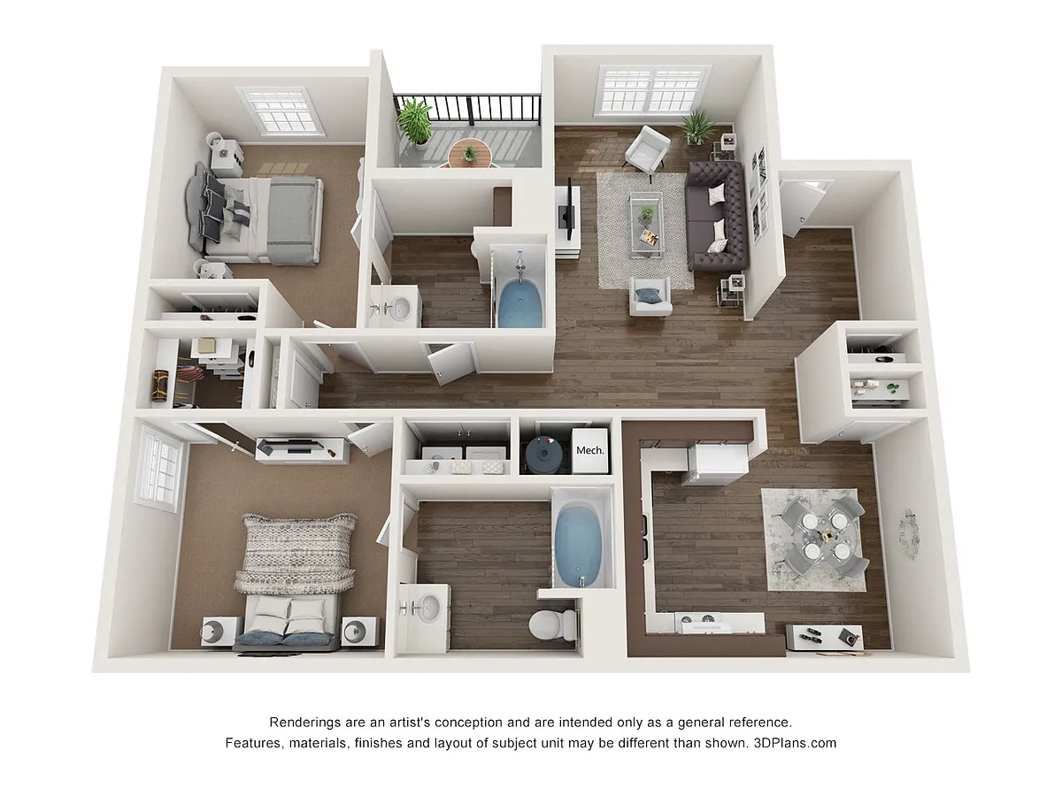 Floor plan B1