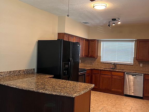 Open kitchen with island