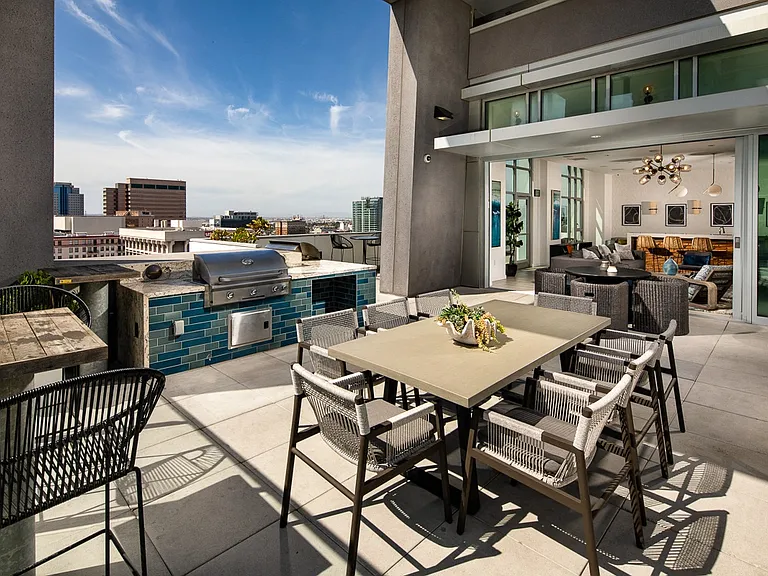 The Current Pool, Dining, and BBQ