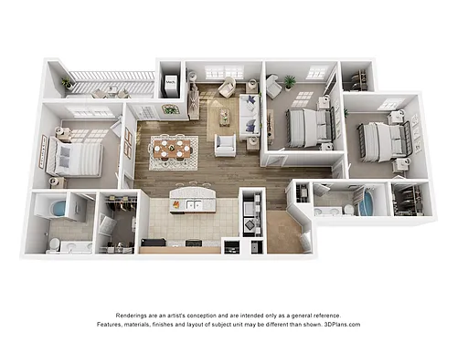 Floor plan Aries