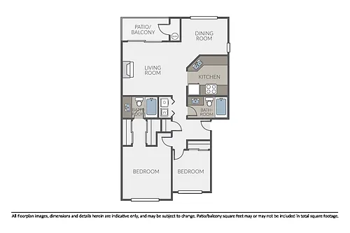 Floor plan Plan 2B