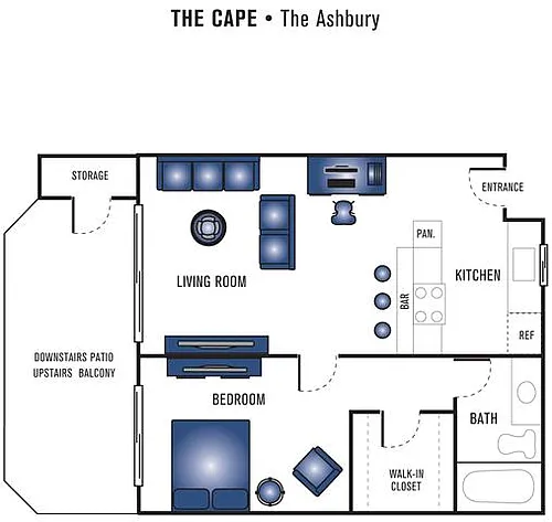 Floor plan The Ashbury