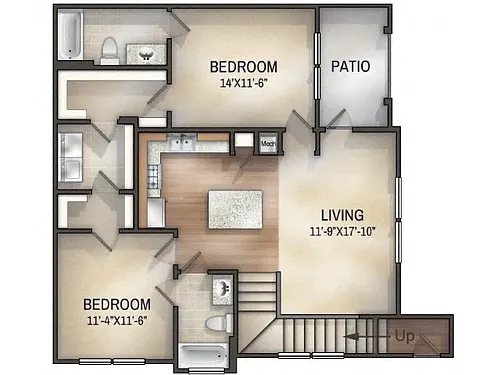 Floor plan Chambray II