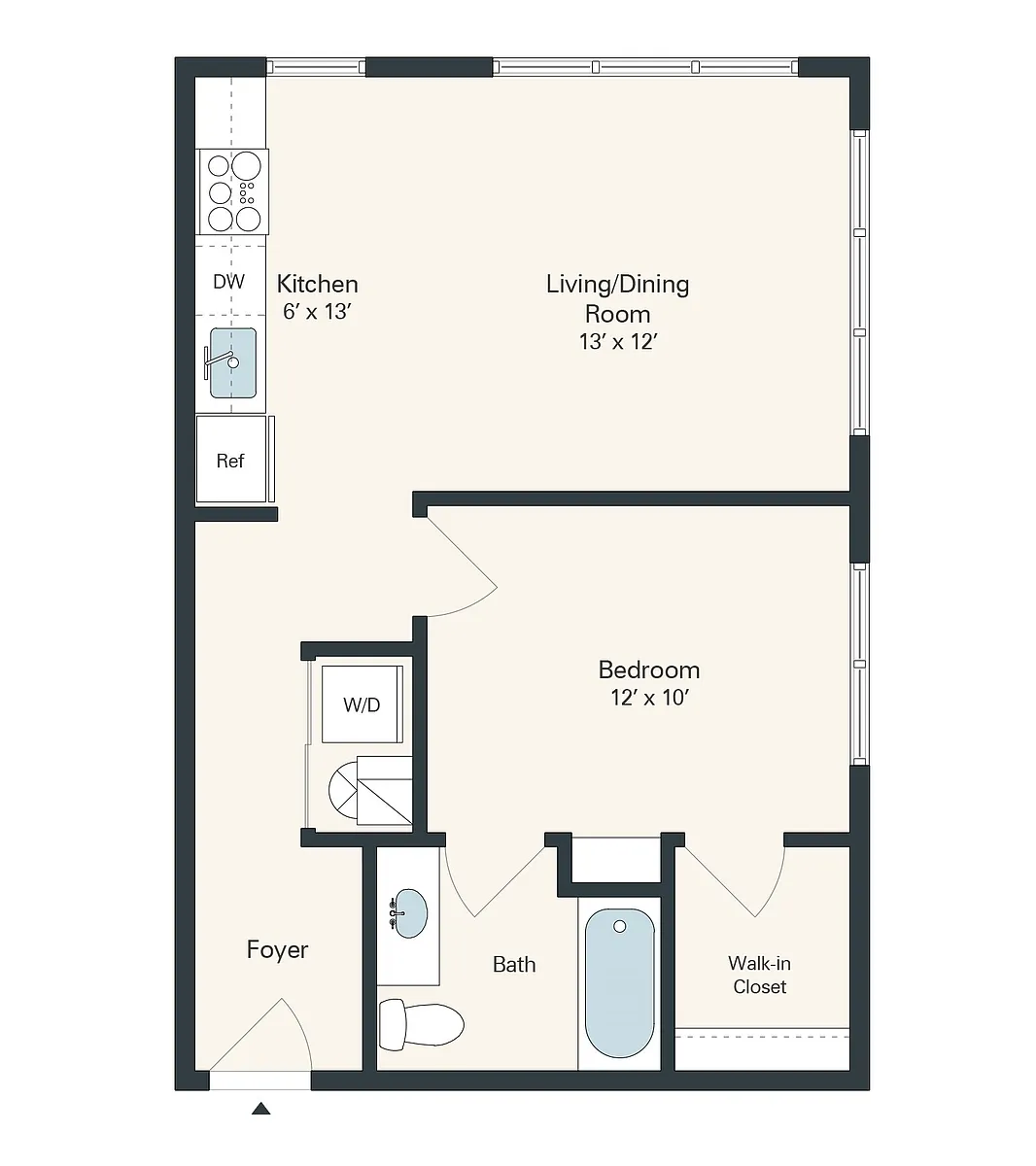 Floor plan Drew