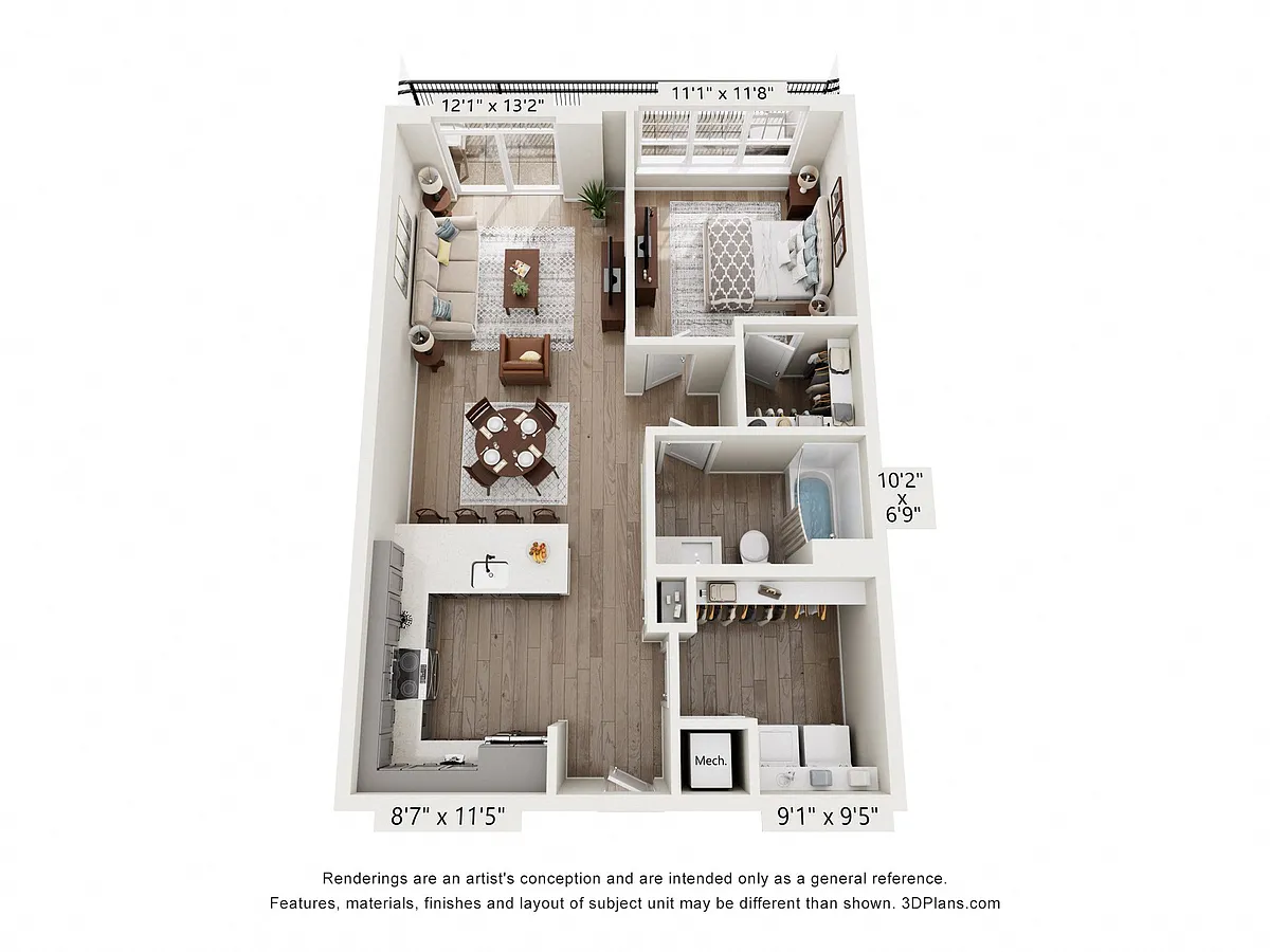 Floor plan Simon Style C