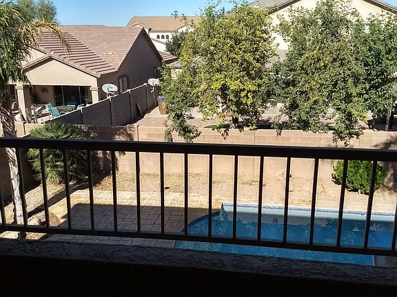 View from master bedroom balcony