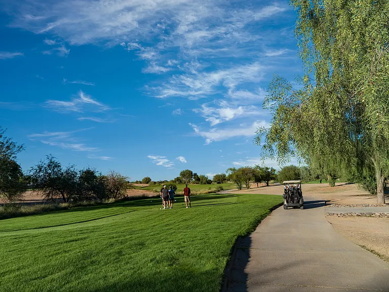 Green fairways and desert views at Ocotillo Golf Club_an easy escape for fresh air and wide-open scenery near Modera Chandler.
