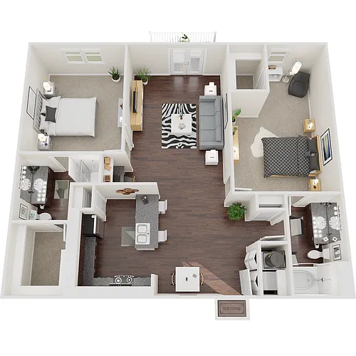 Floor plan B1