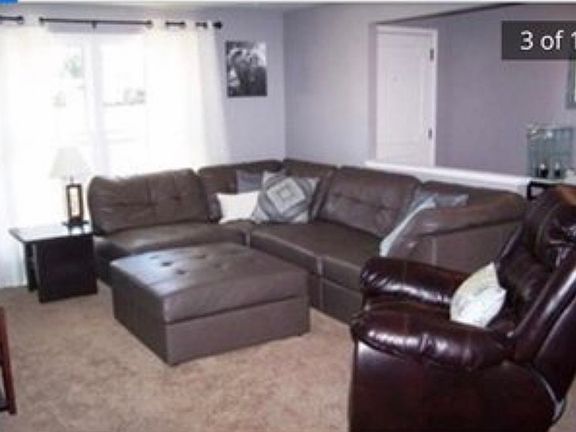 Living Room and Front Door