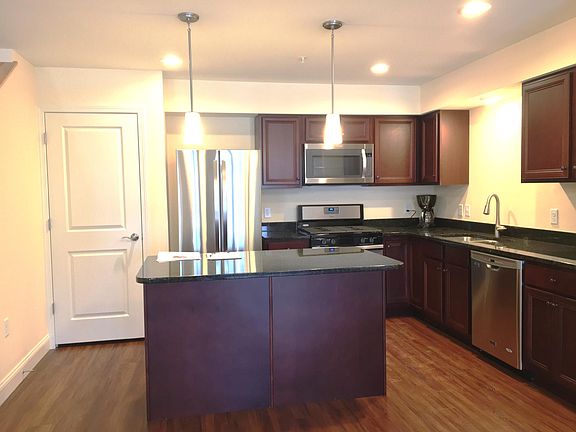 Kitchen with pantry visible