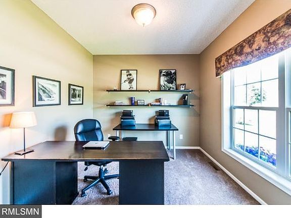 Front office with french doors