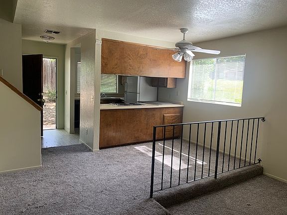 Dining area and kitchen