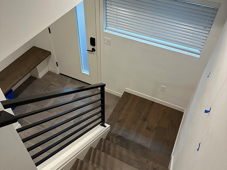 Inside front door