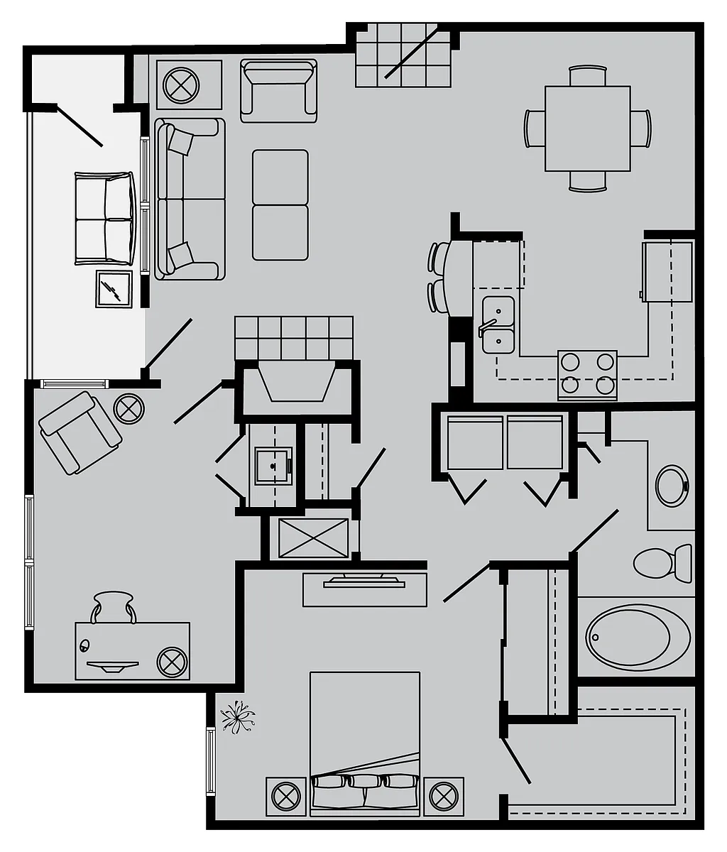 Floor plan C