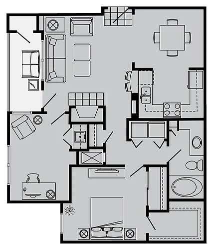 Floor plan C