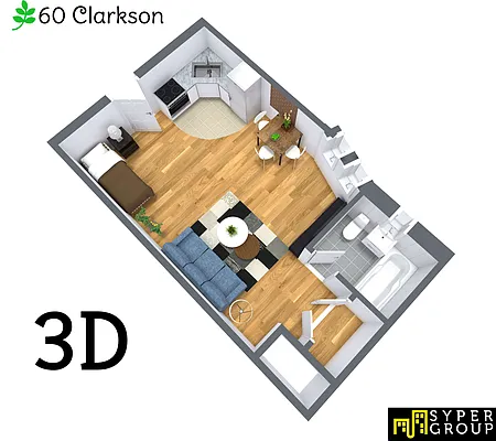 Rented by Evergreen Apartments BK | media 7