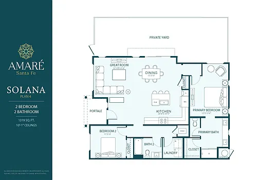 Floor plan Solana