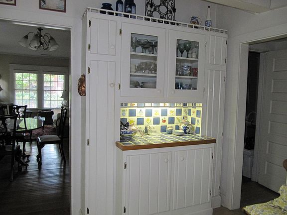 kitchen with built-in storage