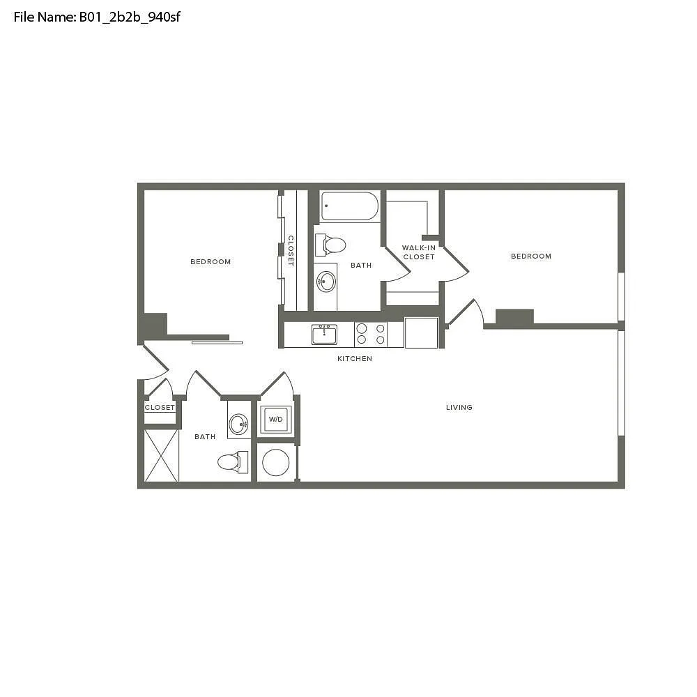 Floor plan B1
