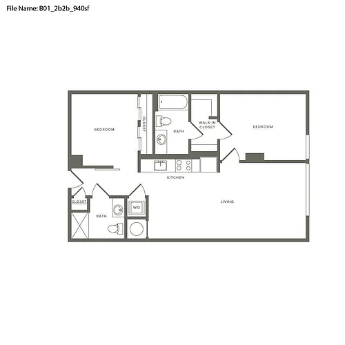 Floor plan B1