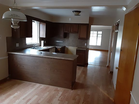 Kitchen and eating area