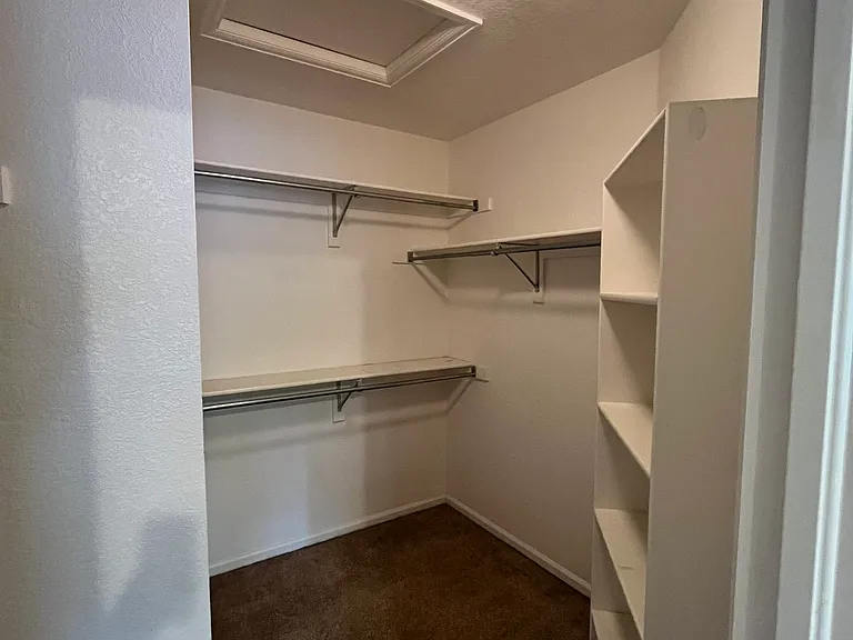 Primary walk-in closet
