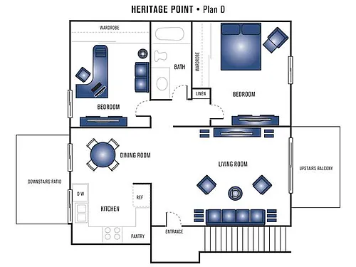 Floor plan Plan D