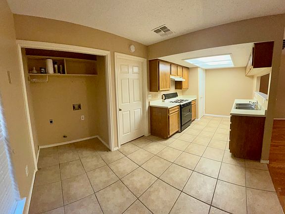 Washer and Dryer hookups in unit.