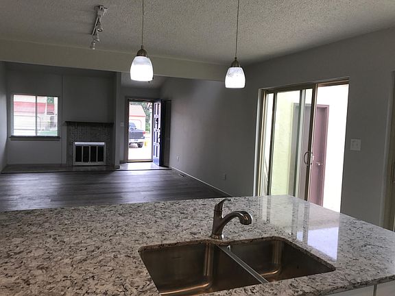 Kitchen view to front door