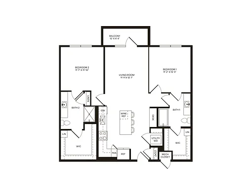 Floor plan B2