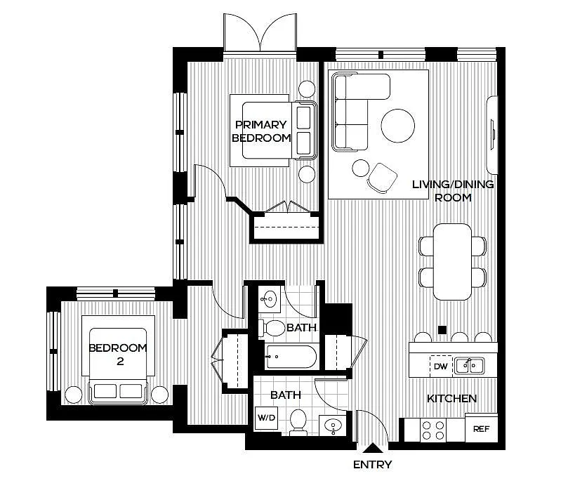 Floor plan B16