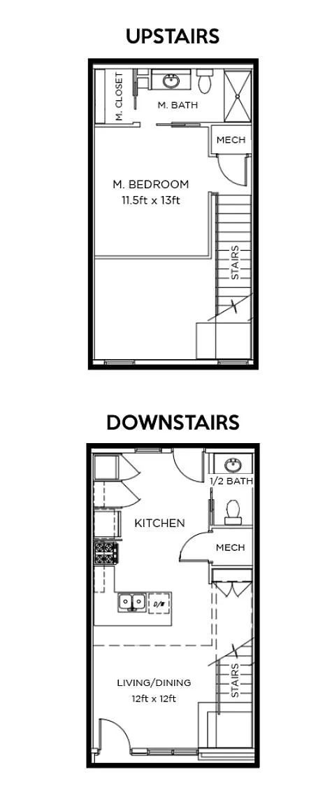 Floor plan Jubilation Loft